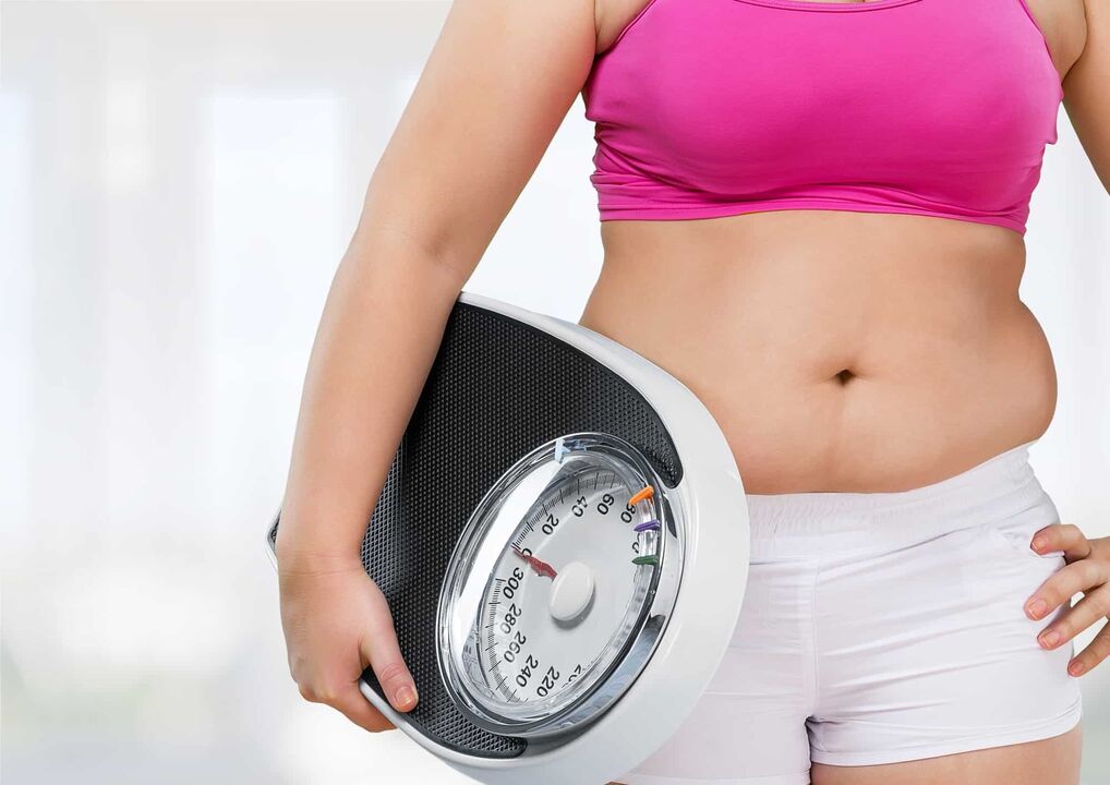 debela ženska želi shujšati